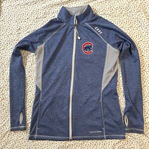 Chicago Cubs Zip-Up Athletic  Jacket